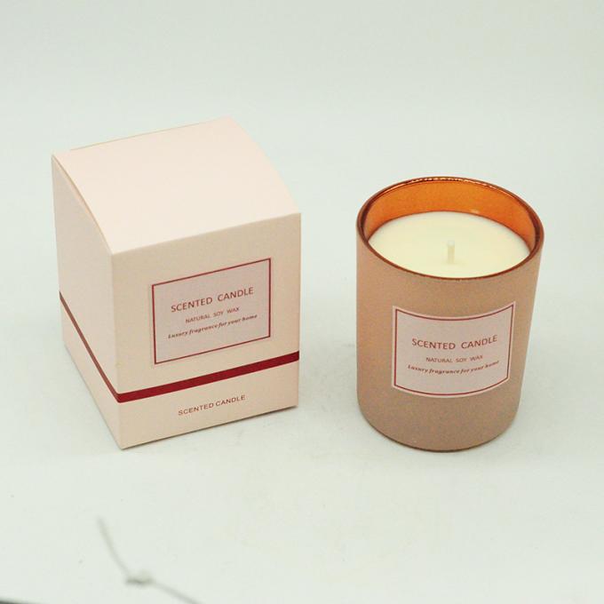 Χονδρικό Aromatherapy σόγιας Scented κερί κεριών κεριών φιλικό προς το περιβάλλον άκαπνο με το κιβώτιο δώρων καπακιών για τους γάμους ημέρας βαλεντίνων γενεθλίων