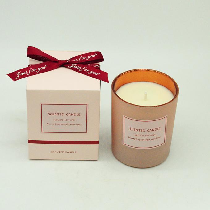 Χονδρικό Aromatherapy σόγιας Scented κερί κεριών κεριών φιλικό προς το περιβάλλον άκαπνο με το κιβώτιο δώρων καπακιών για τους γάμους ημέρας βαλεντίνων γενεθλίων