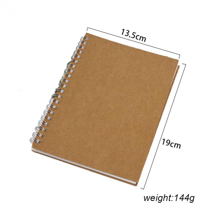 Χονδρικό ανακυκλωμένο Hardcover σπειροειδές A5 Kraft συνήθειας ευθυγραμμισμένο δικτυωτό πλέγμα κενό σημειωματάριο Offic