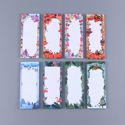 8cmx16cm Diary Journal Notebook , Grocery List Magnetic Pad For Fridge