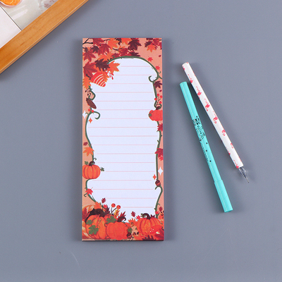 8cmx16cm Diary Journal Notebook , Grocery List Magnetic Pad For Fridge