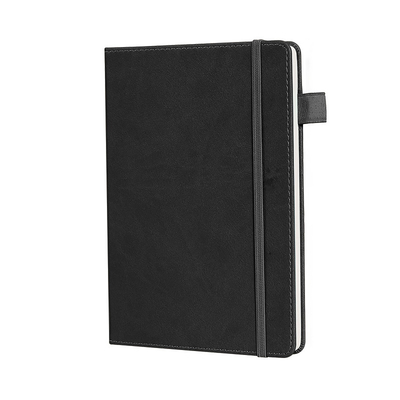 pu leather Diary Journal Notebook Spiral Binding With 100 Sheets Loop Thick