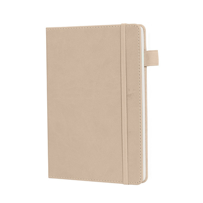 pu leather Diary Journal Notebook Spiral Binding With 100 Sheets Loop Thick