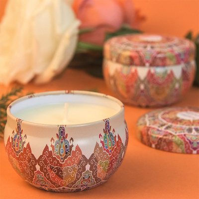 40mm Long Lasting Scented Tea Lights Smokeless Eco Friendly For Holidays