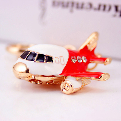 Irregular Key Chain Ornaments , 2.5inches personalized airplane keychain