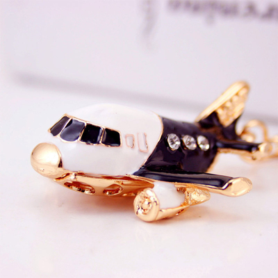 Irregular Key Chain Ornaments , 2.5inches personalized airplane keychain