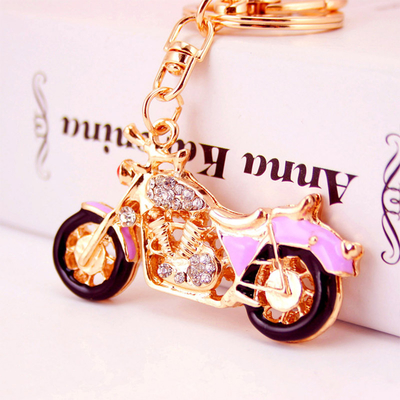 6inches Custom Airplane Keychain Diamond Alloy Crystal For unisex