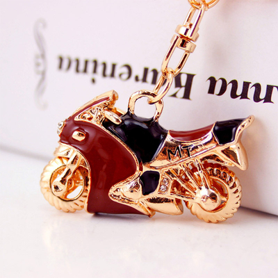 6inches Custom Airplane Keychain Diamond Alloy Crystal For unisex